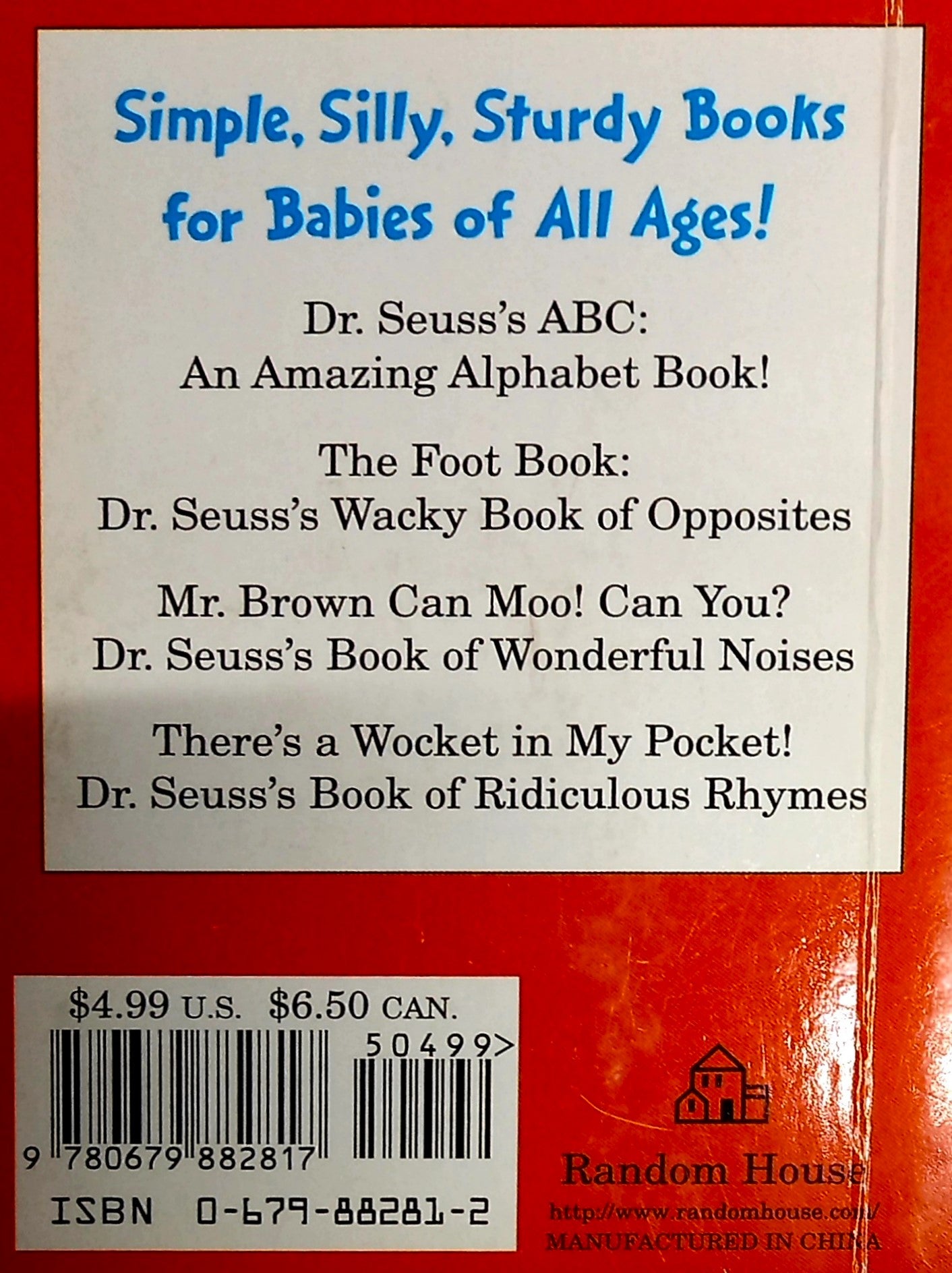 Dr. Seuss's ABC: An Amazing Alphabet Book!
