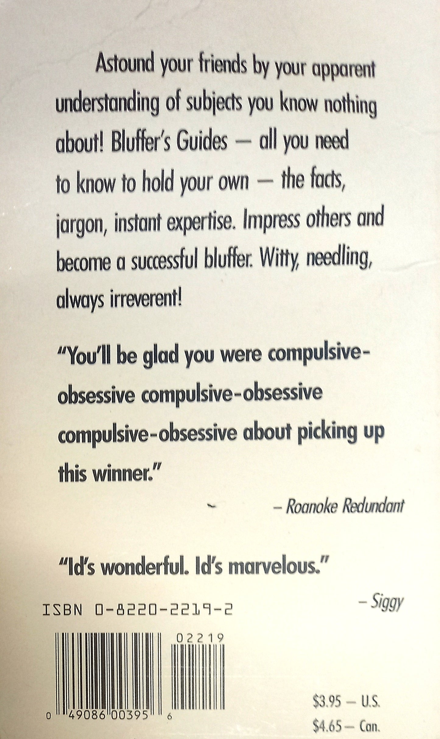 Bluff Your Way in Psychology by Richard Goldfarb