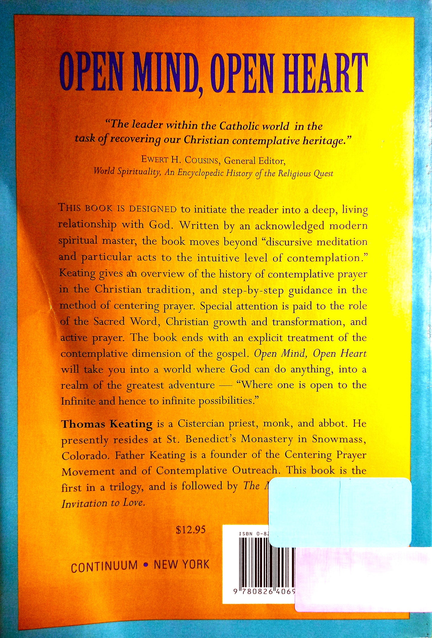 Open Mind, Open Heart by Fr. Thomas Keating