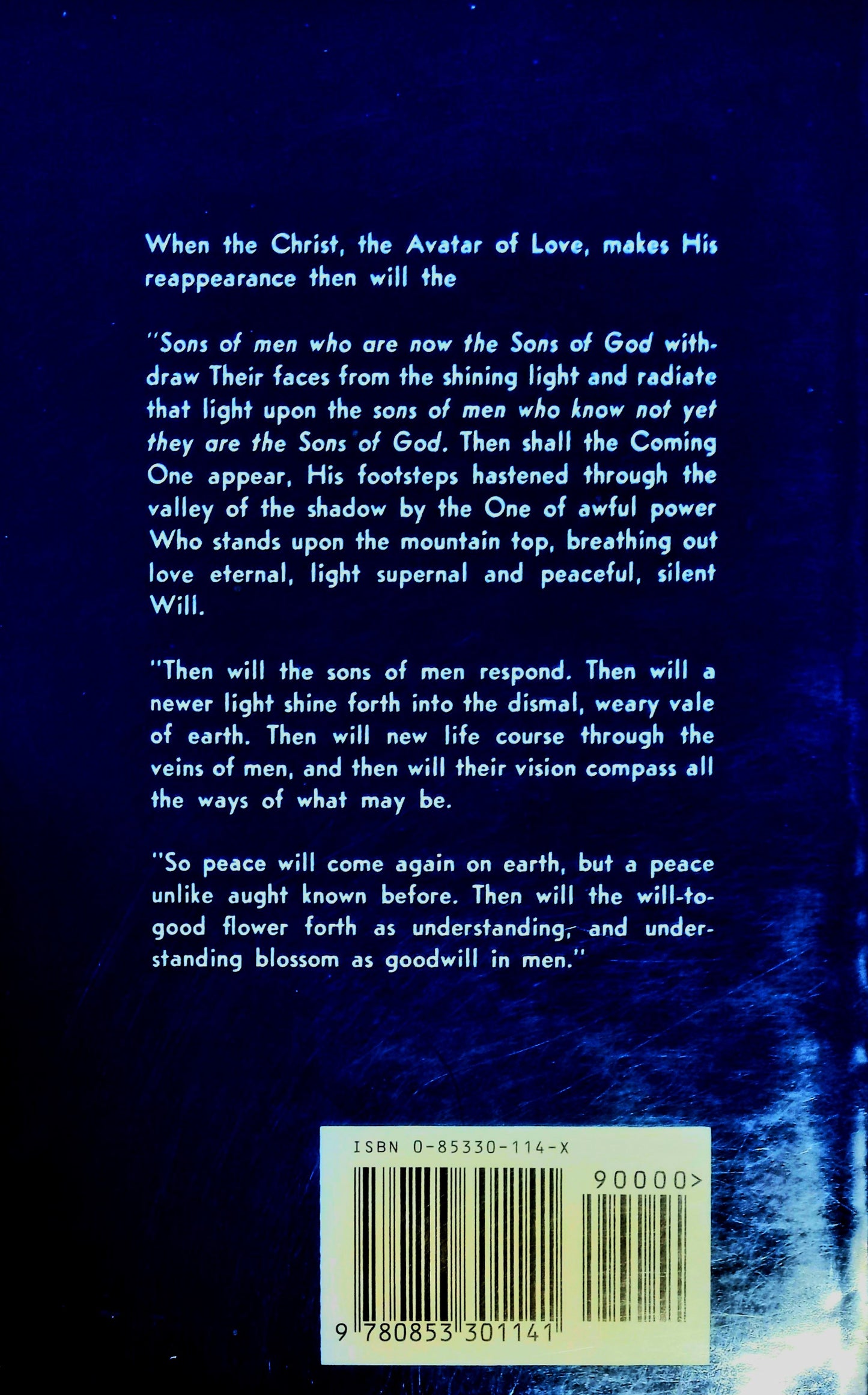 The Reappearance of the Christ by Alice Bailey
