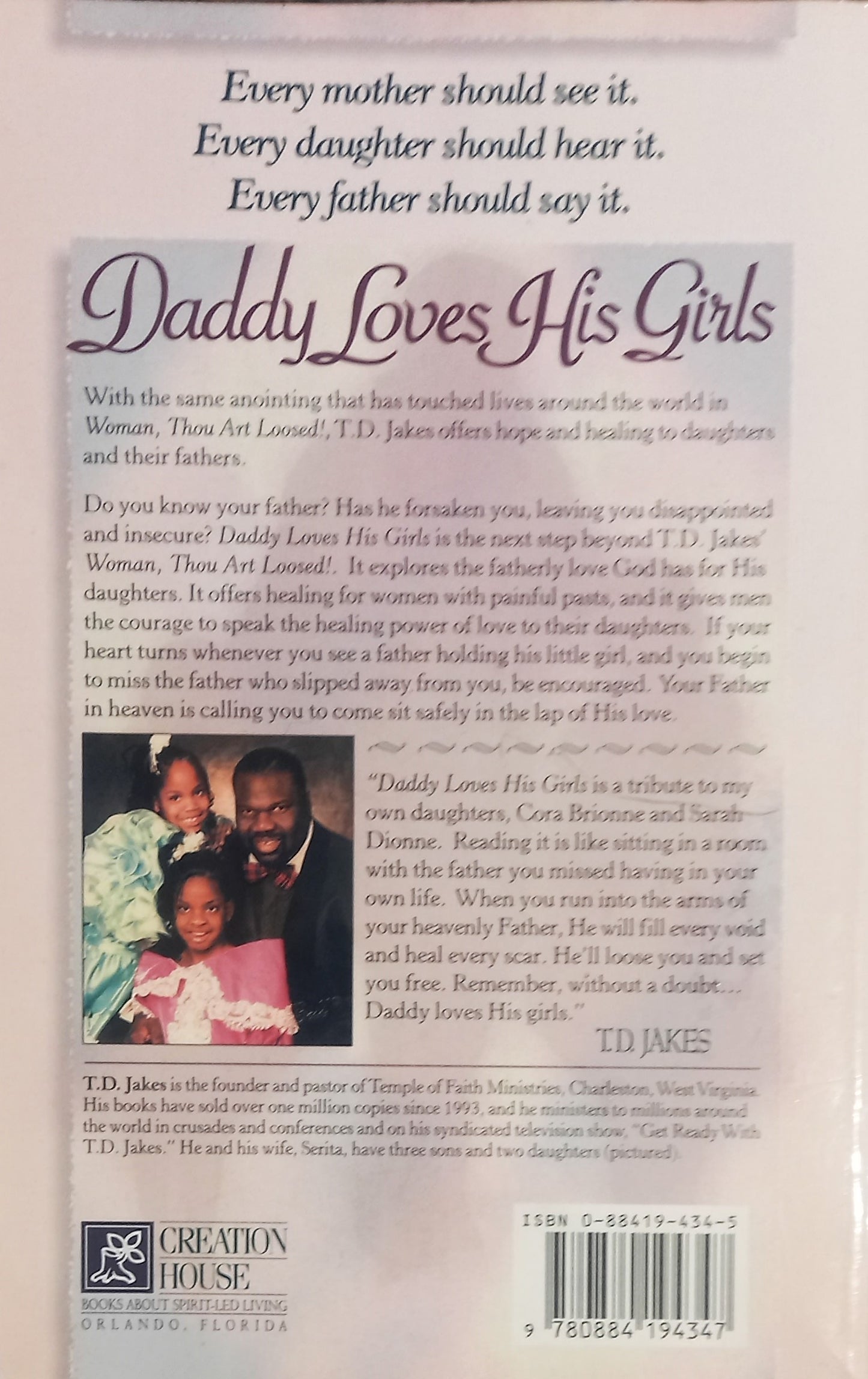 Daddy Loves His Girls by T.D. Jakes