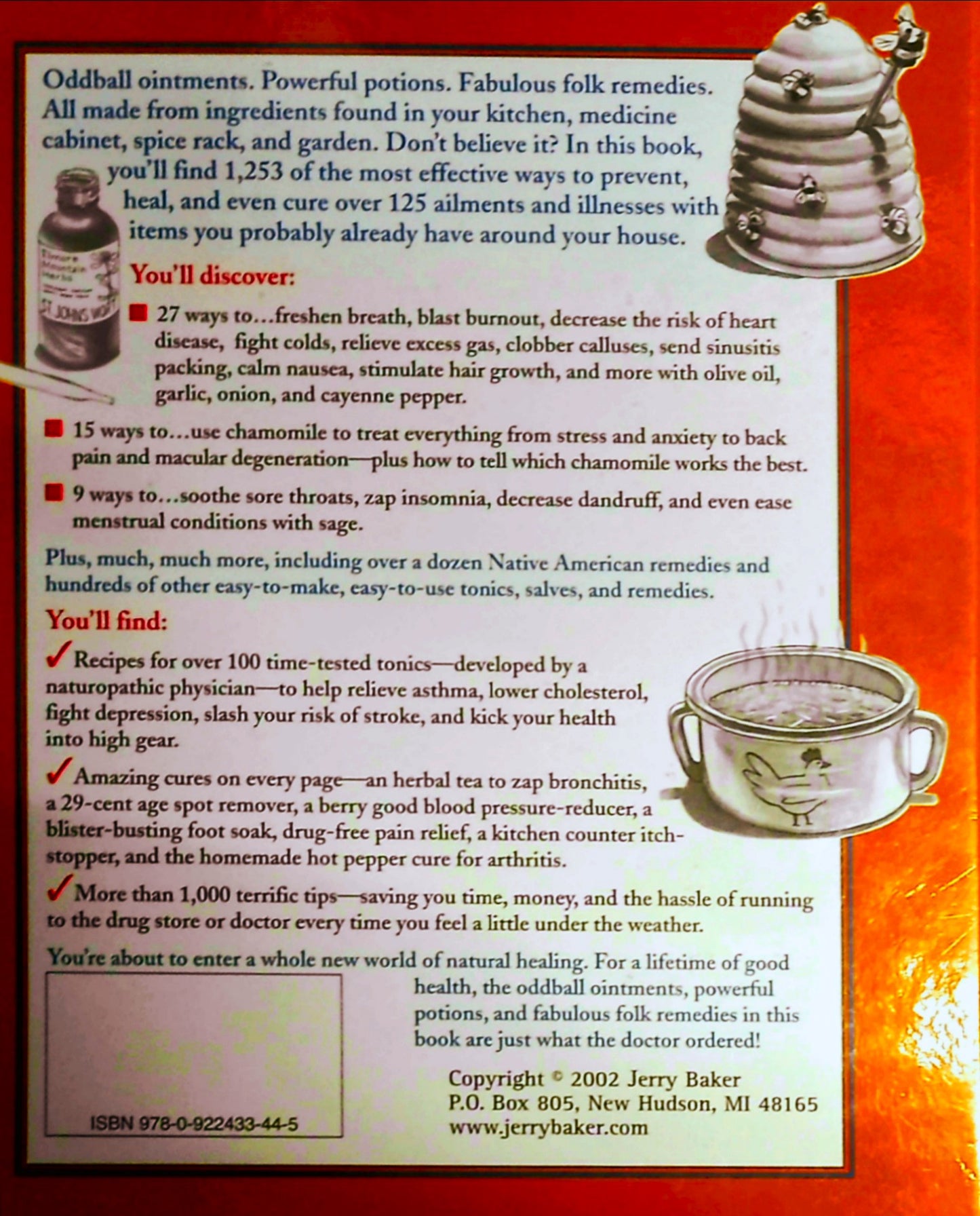Oddball Ointments, Powerful Potions & Fabulous Folk Remedies That'll Cure Almost Anything that Ails Ya! by Jean Karen Thomas and Jerry Baker