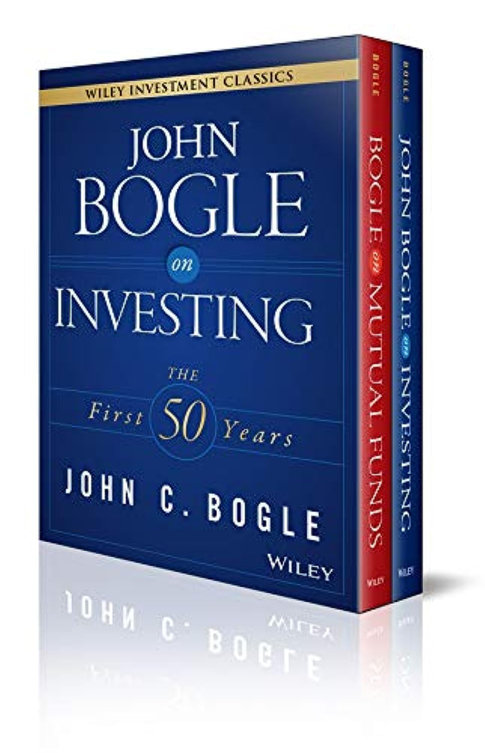 Display image of the masterpiece 'The John C. Bogle Vanguard Investment Classics Book Box Set' featuring Bogle Classic Financial Literature Book Titles.
