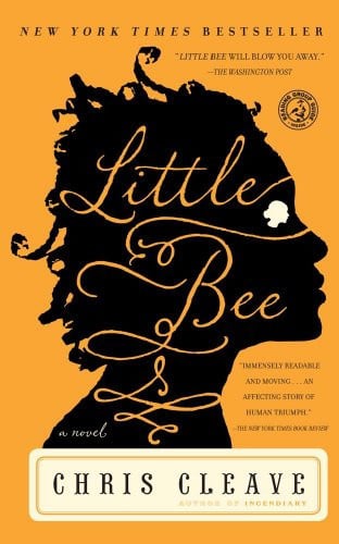 Book front cover of 'Little Bee: A Novel' by Chris Cleave, paperback edition.