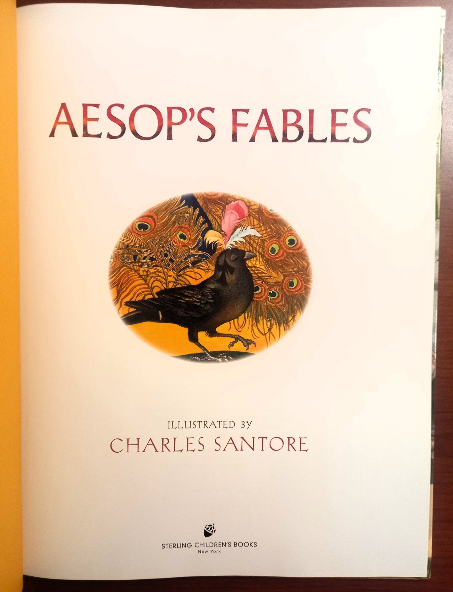 Aesop's Fables Illustrated by Charles Santore