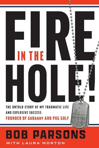 Book cover of 'Fire in the Hole!' with title and author's name.