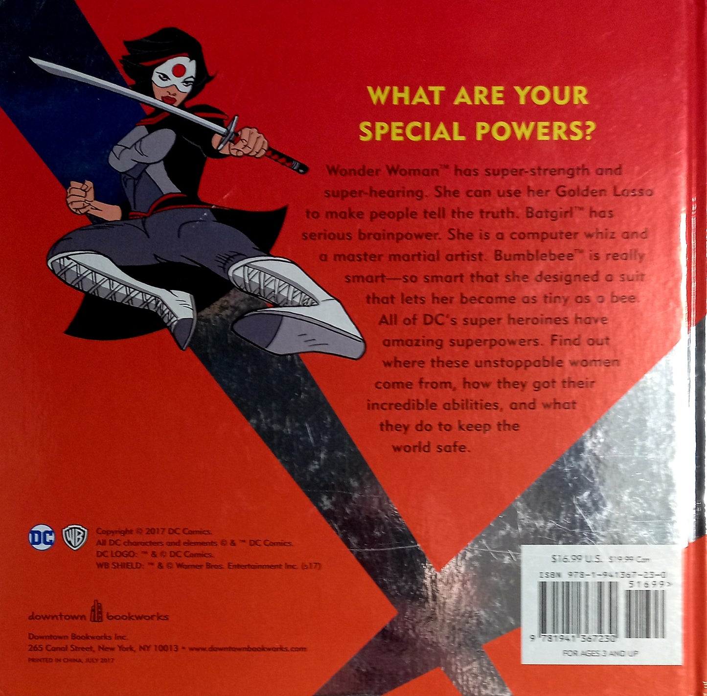 The Big Book Of Girl Power: DC Super Heroes by Julie Merberg