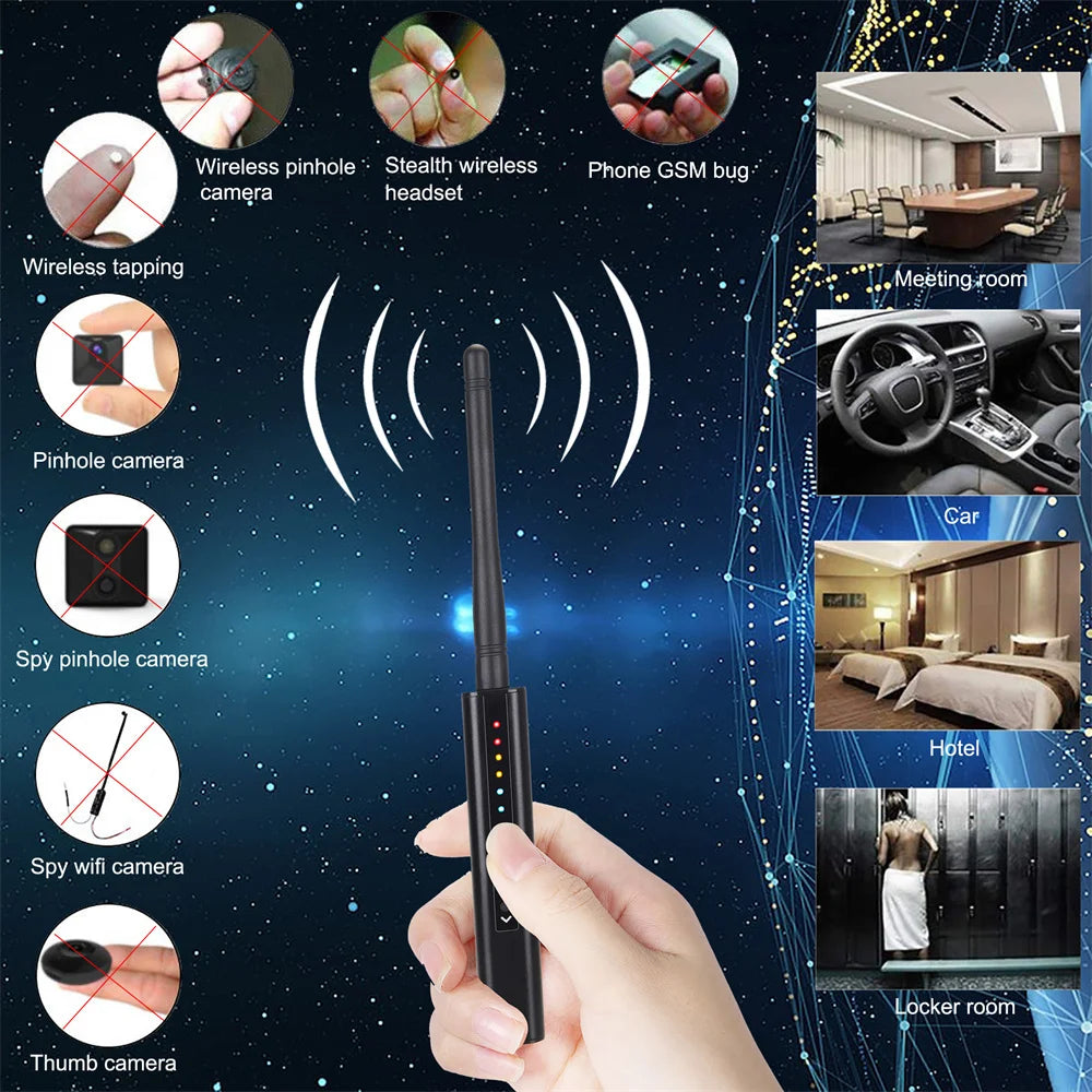 G728 Anti-Spy Wireless RF Signal Detector