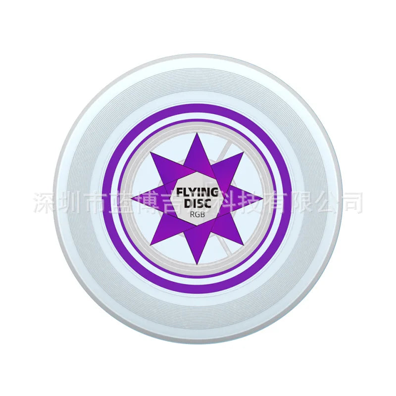 LED Luminous Frisbee (16) Color Modes for Night Sports