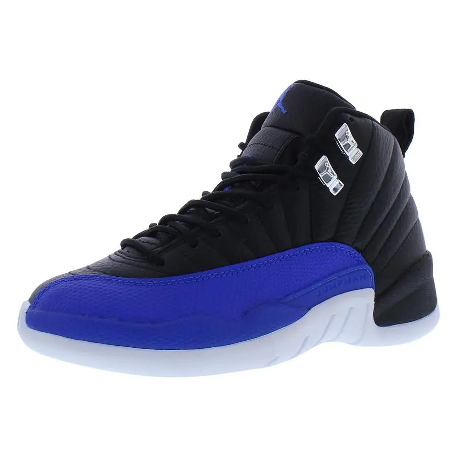 Women's Nike Air Jordan 12 | Retro Royalty Sneakers Black/White/Royal Blue