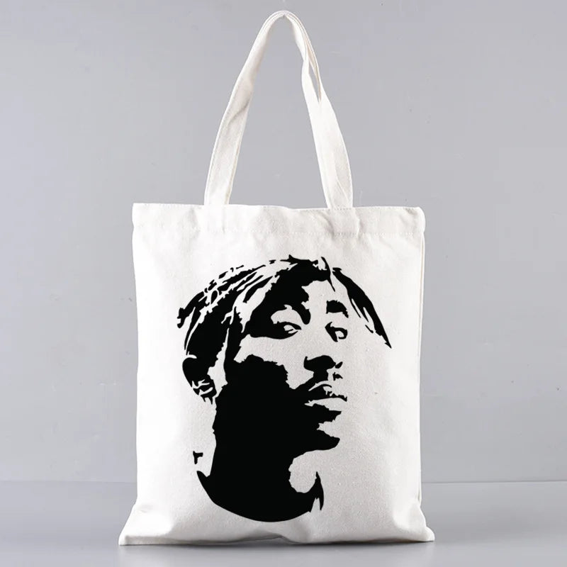 2pac Tote Bag & Matching Clutch Set