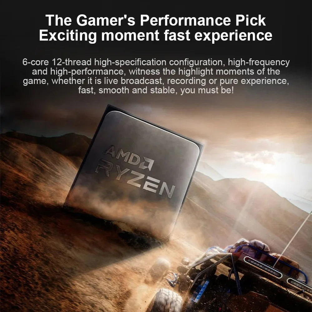 AMD Ryzen 5 5600X CPU | 6 Core, 4.6GHz