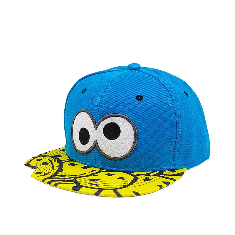 Za Brah Pizza Munchies Crazy Cartoon Snapbacks