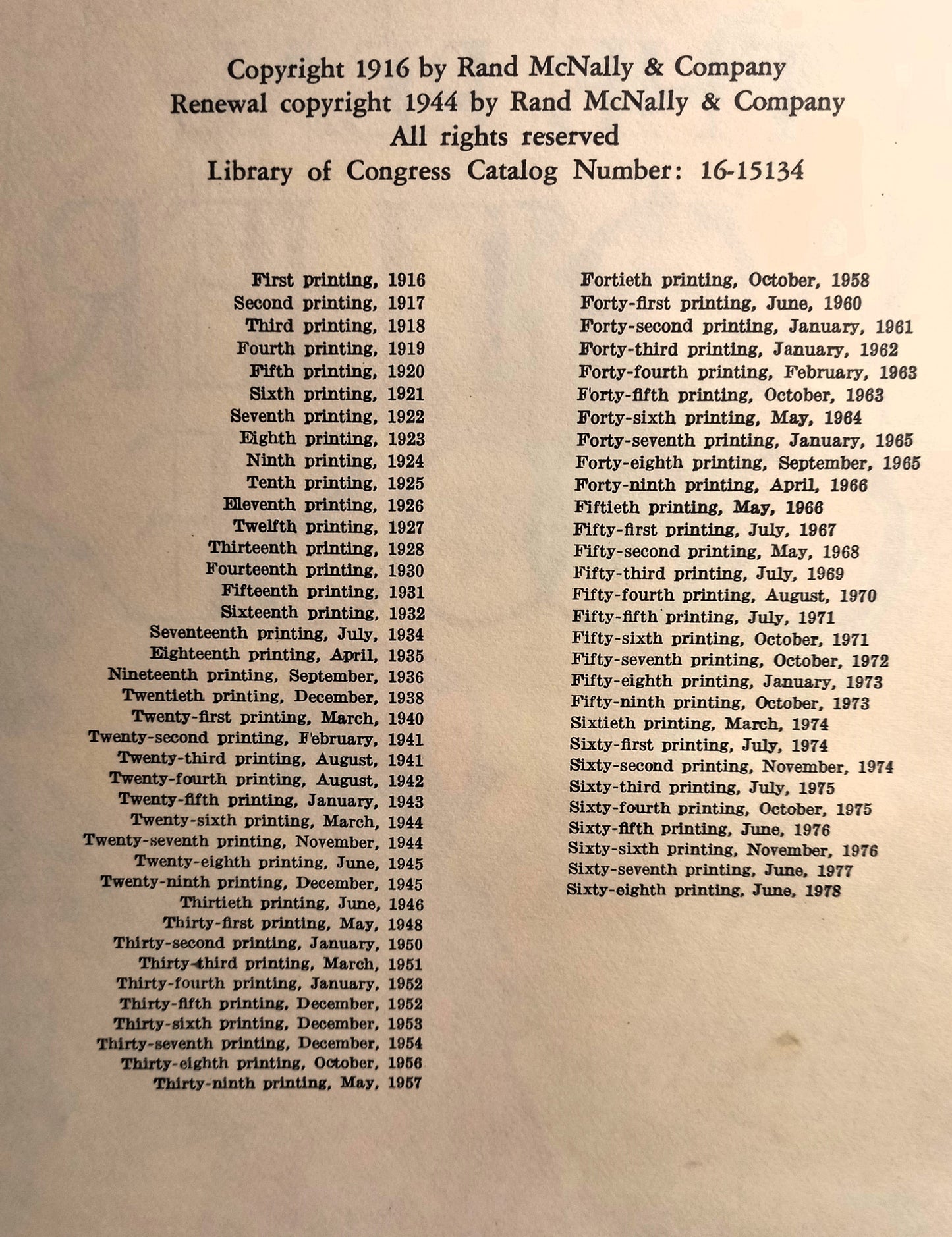 The Real Mother Goose by Rand McNally