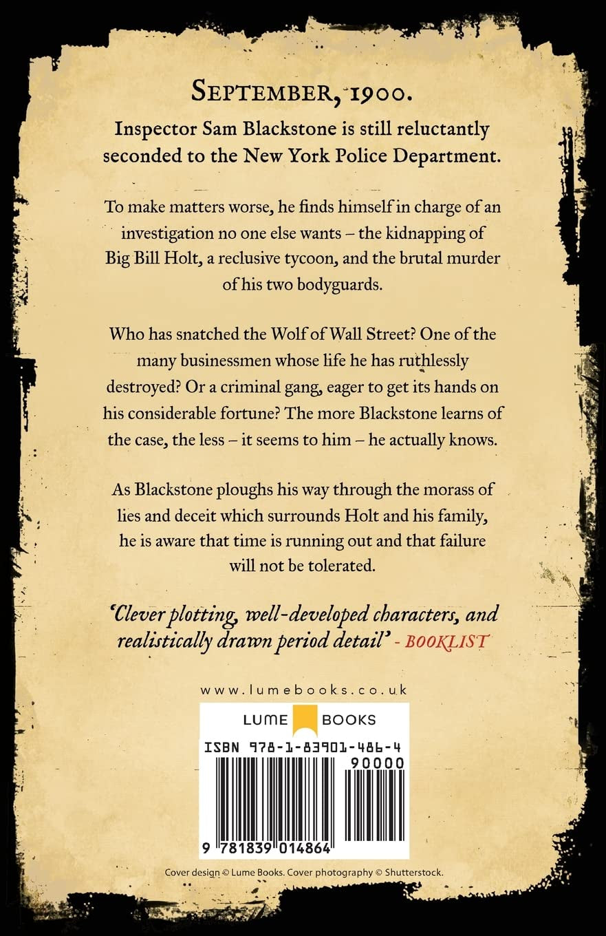 Blackstone and the Wolf of Wall Street: Blackstone Detective by Sally Spencer