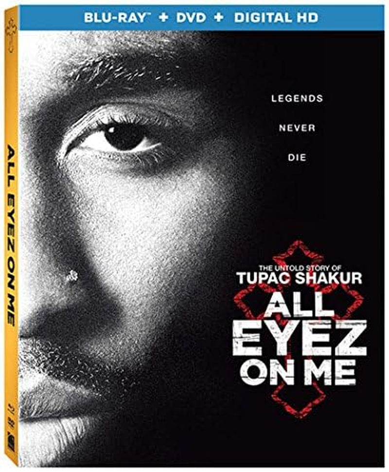All Eyez on Me || Blu-ray + DVD + Digital Code || 2Pac Shakur Biopic