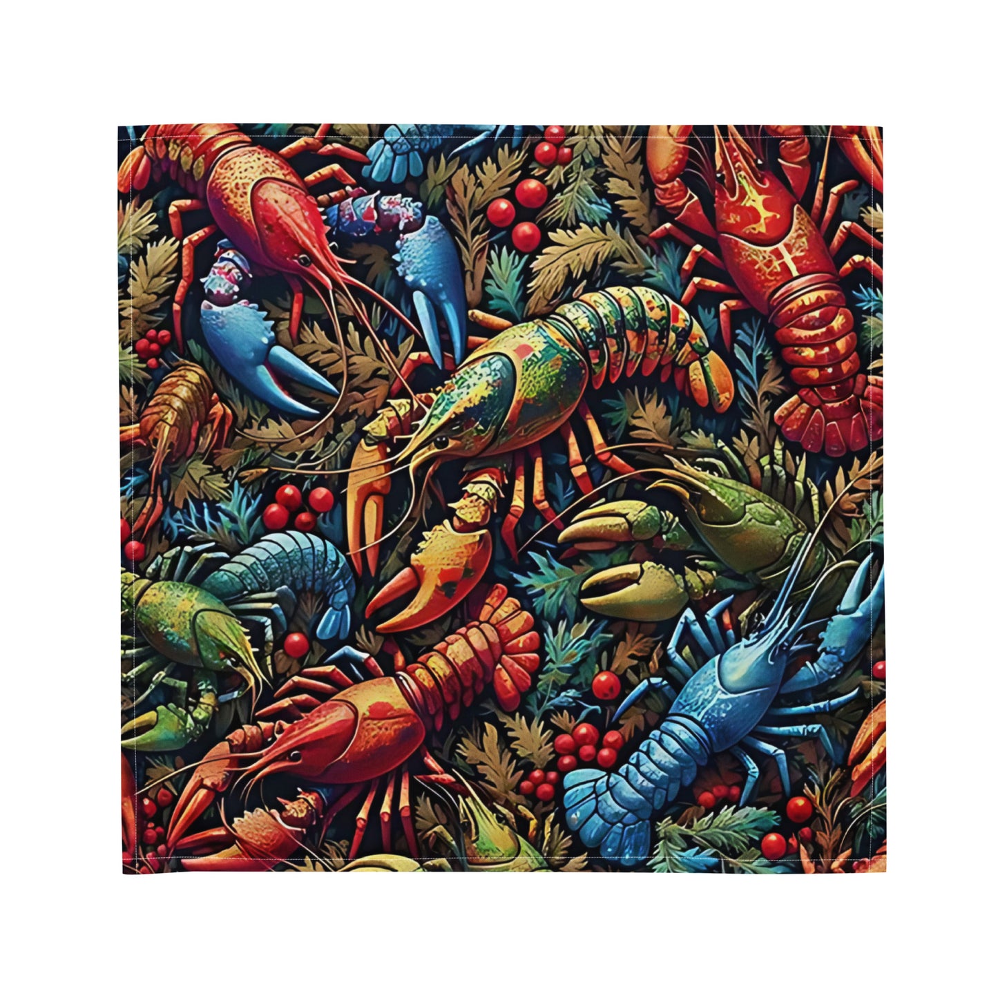 Colorful Crawfish || Bust-Down Bandanas