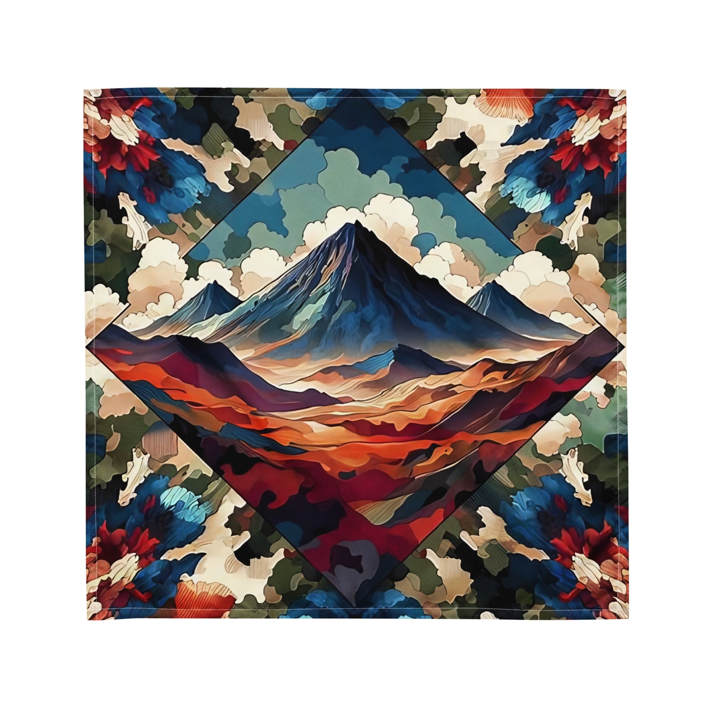 Volcano Camo || Bust-Down Bandanas