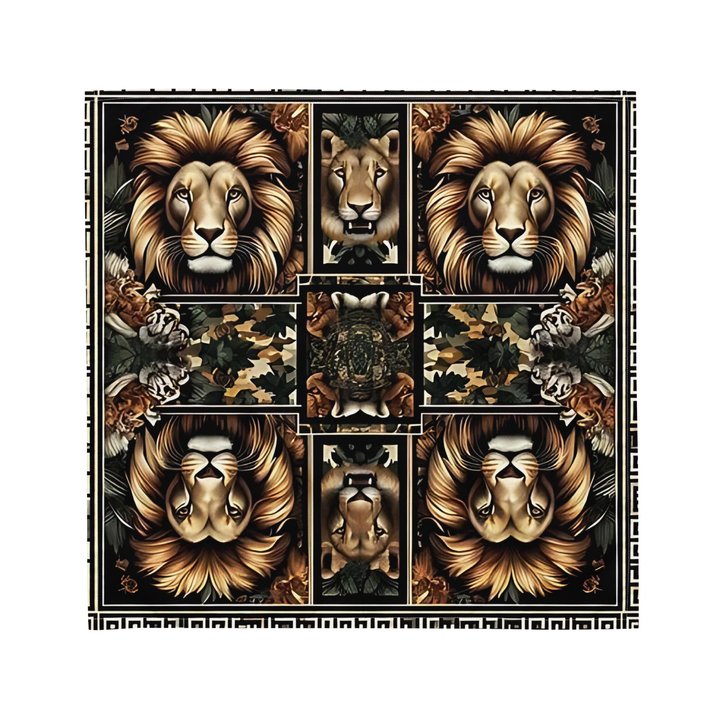 Think I'm Lion? Call My Bluff. || Bust-Down Bandanas