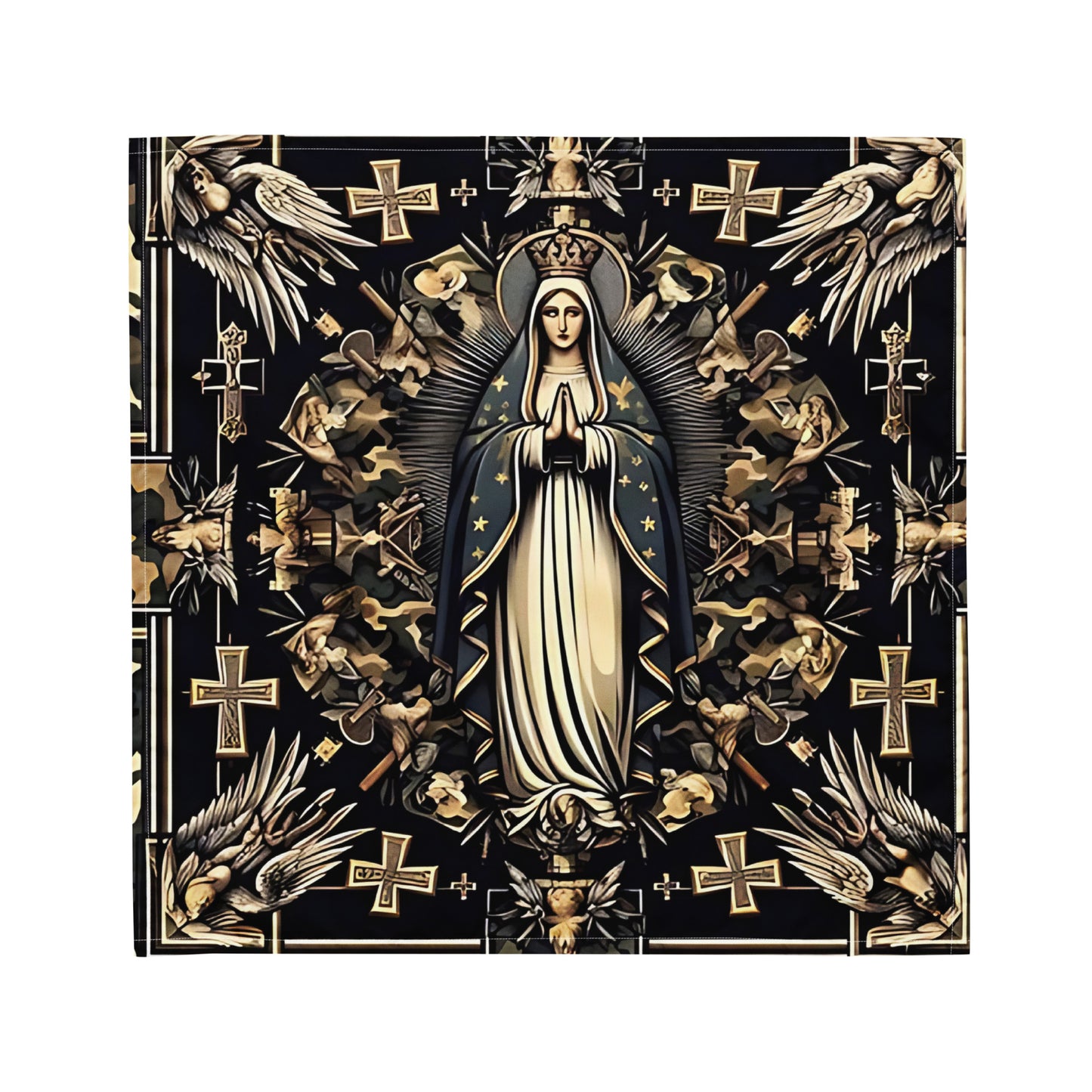Praise and Protect Our Lady || Bust-Down Bandanas