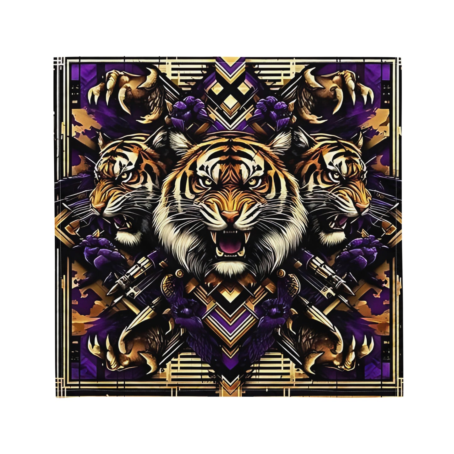 Tech Tiger Fleaux || Bust-Down Bandanas
