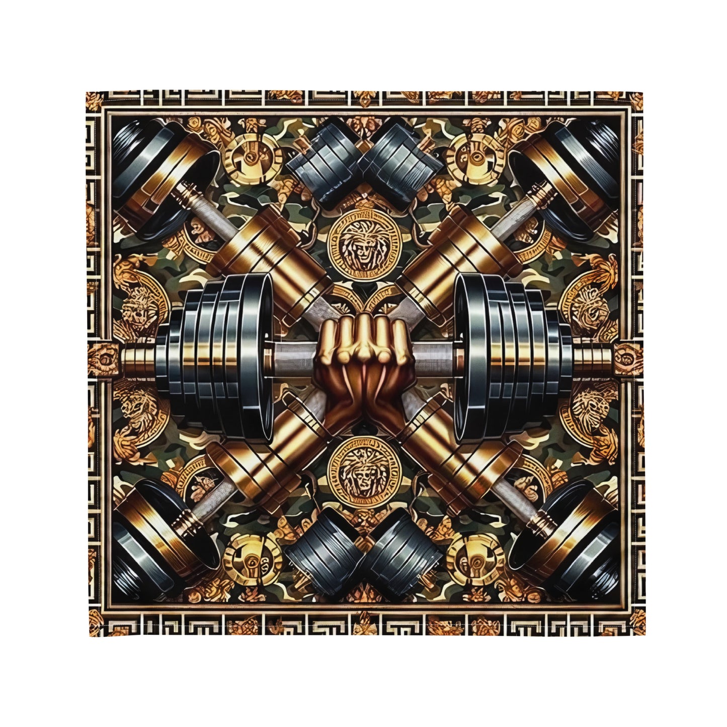 Gym Floor Drip || Bust-Down Bandanas
