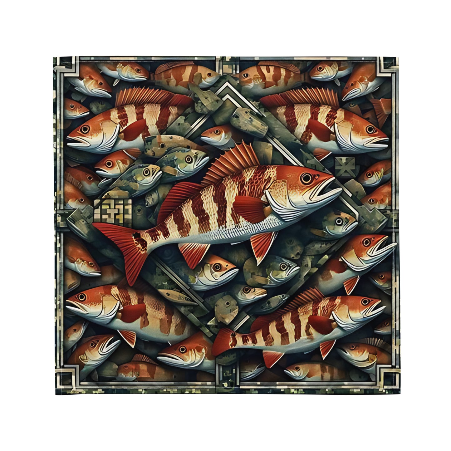 Jesus No Fishing Limit || Bust-Down Bandanas