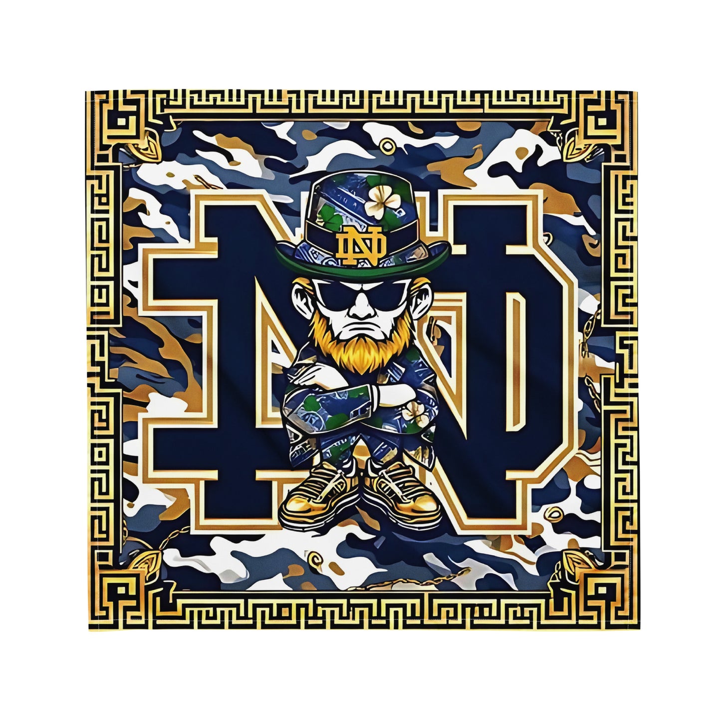 A Rockne Knock | Bust-Down Bandanas
