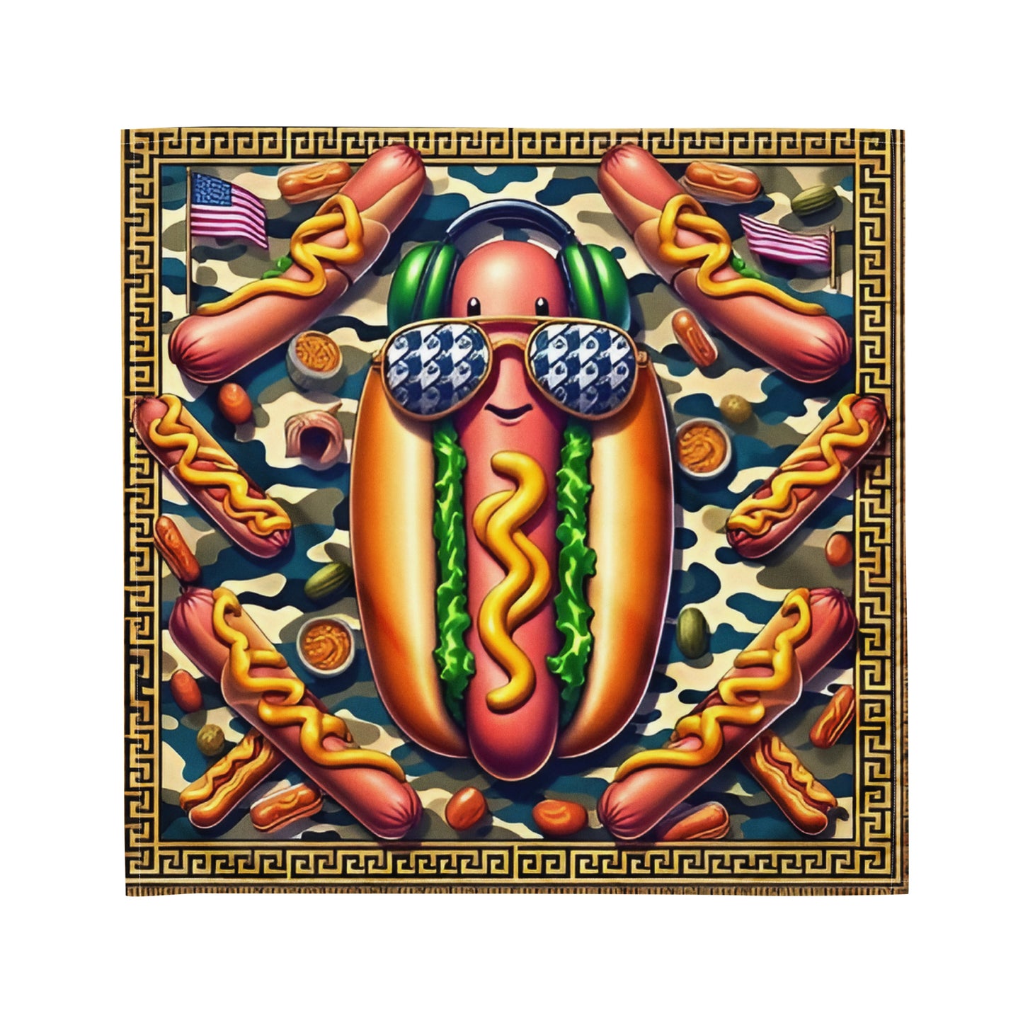 Hot Dog! Too Cool. || Bust-Down Bandanas