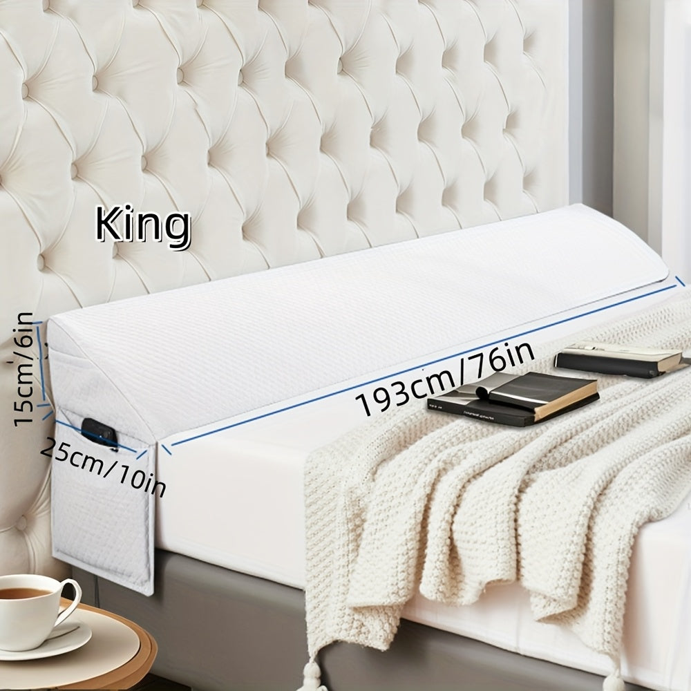Bed Wedge Pocket Pillow