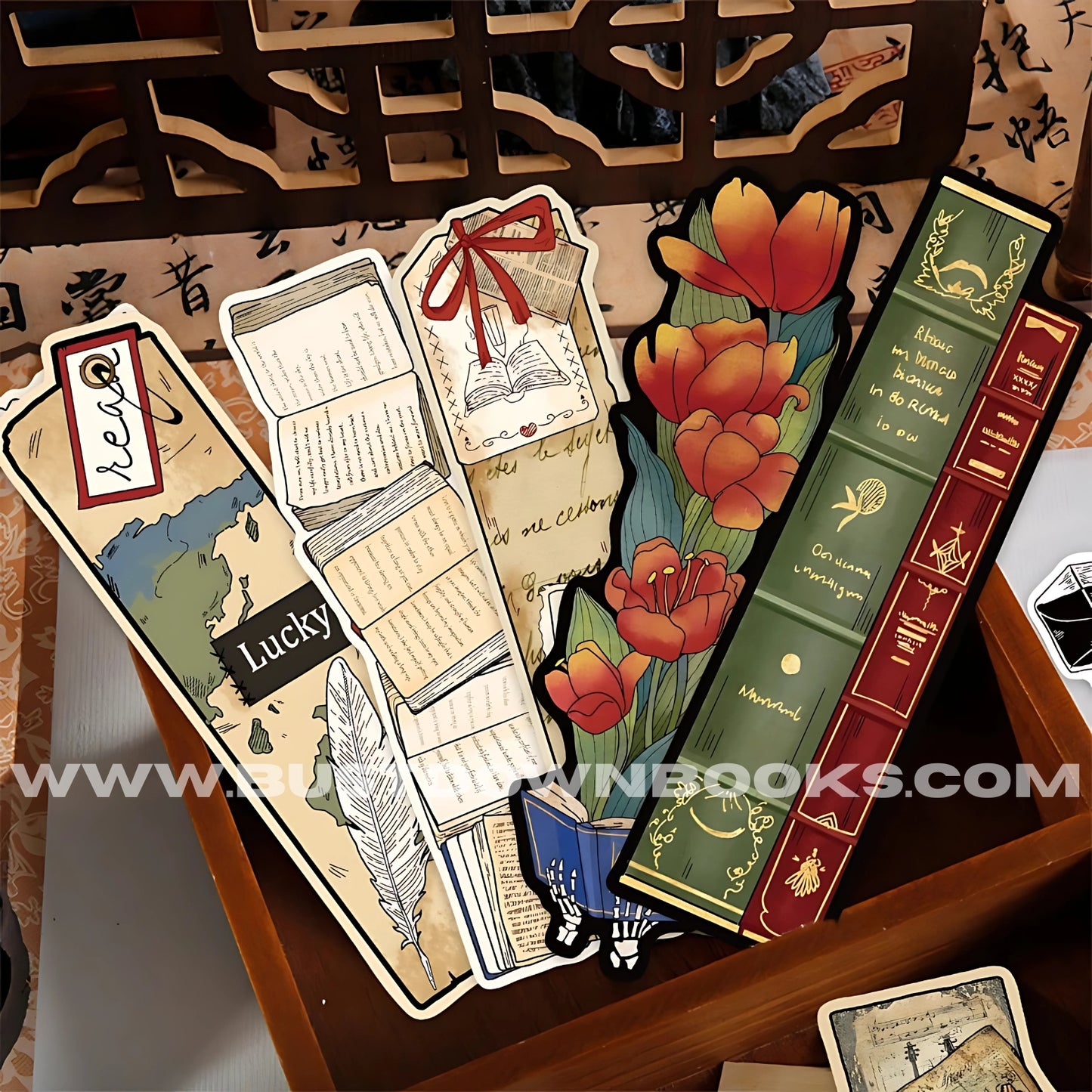Brilliant Bookish Bookmarks – 30-Lot Literary Lover’s Bundle | Bust-Down Exclusive
