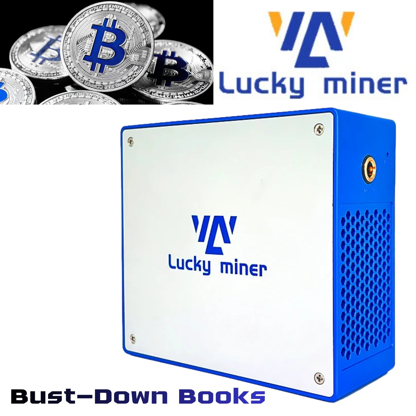 Lucky Miner LV07 1TH/S 25W Bitcoin Miner | Big Winner BTC Solo Miner SHA256