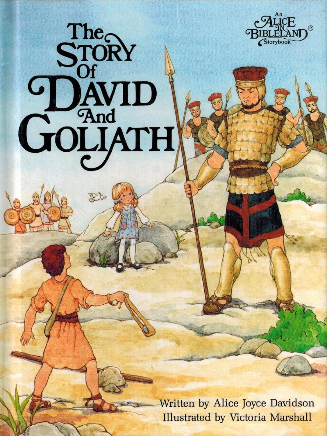 The Story of David and Goliath: An Alice in Bibleland Storybook by Alice Joyce Davidson