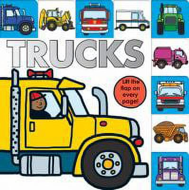 Lift-the-Flap Tab: Trucks by Roger Priddy