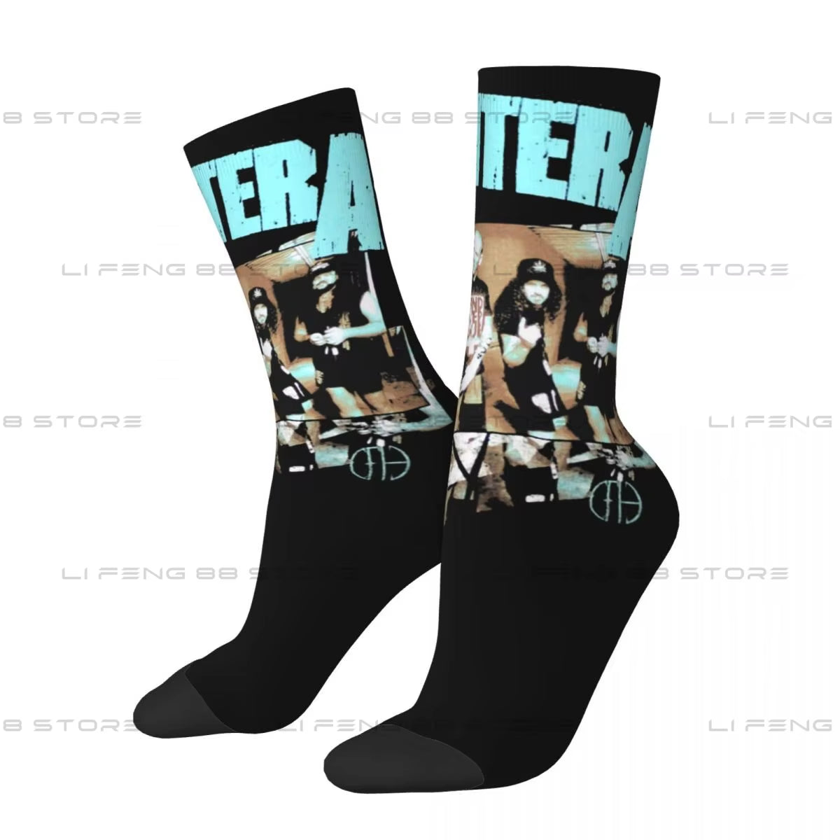 Pantera Socks Headbanger Fashion | Cowboys Power-Metal Merch