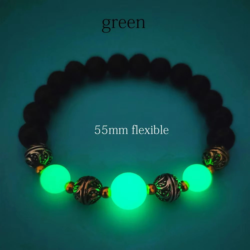 Illuminating Energy Beaded Bracelet | Glow-in-the-Dark Beads