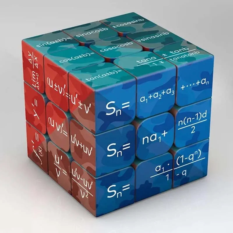STEM 3x3x3 Educational Cube Collection (Chemistry, Math, Trig)