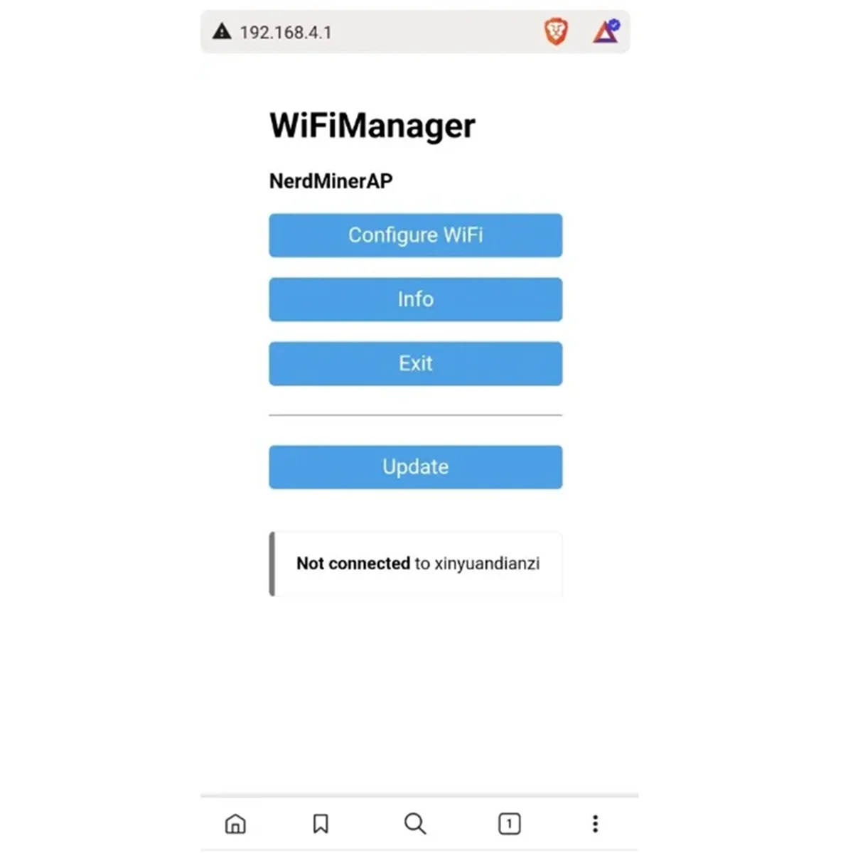 NerdMiner Bitcoin Miner