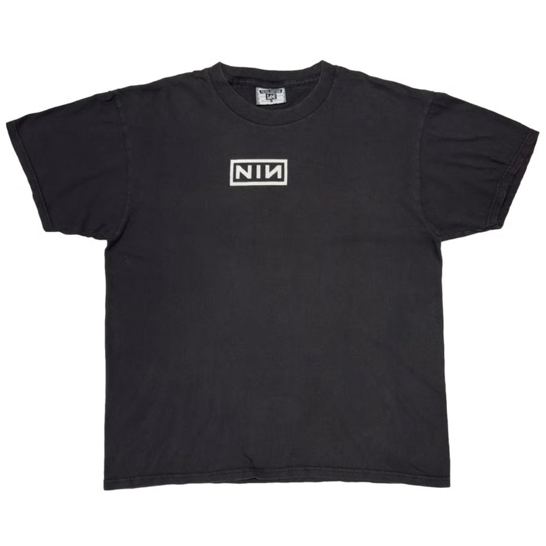 Nine Inch Nails NIN 1994 tour promo t-shirt vintage black tee