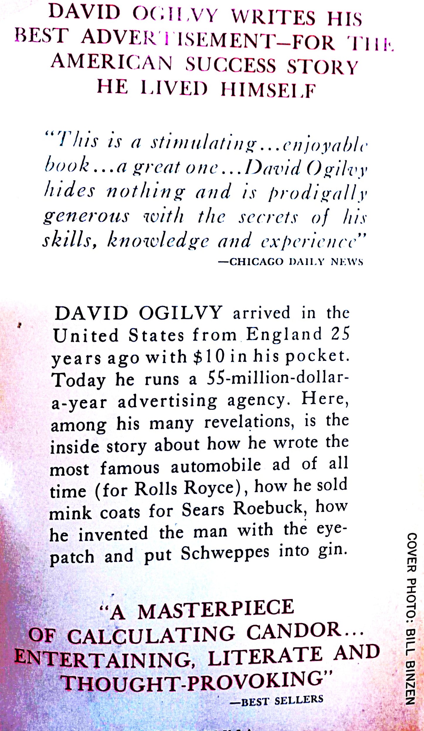 Confessions of an Advertising Man by David Ogilvy