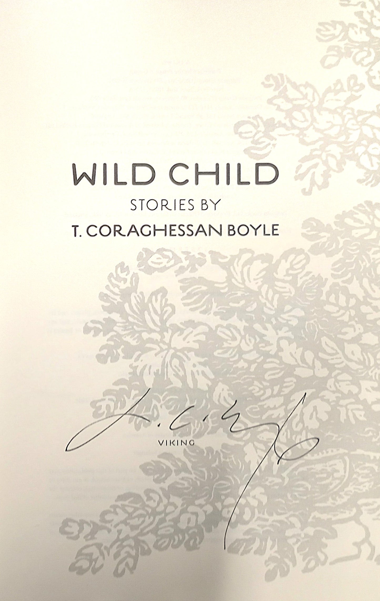 Wild Child by T.C. Boyle