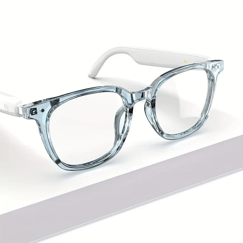 AI Smart Glasses Bluetooth Call, Music & Photosensitive Headphone Audio Eyeglasses