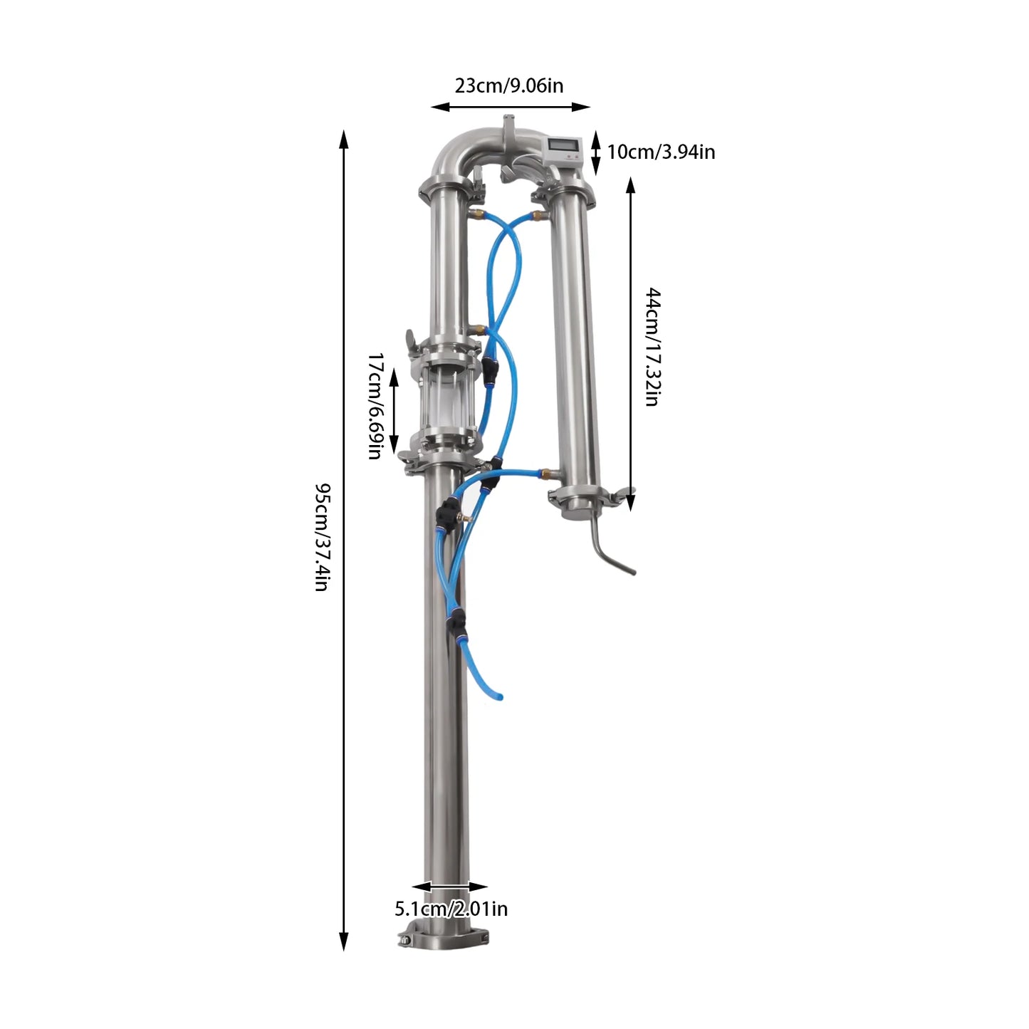 DIY Stainless Steel Spirit Distiller Home Kit