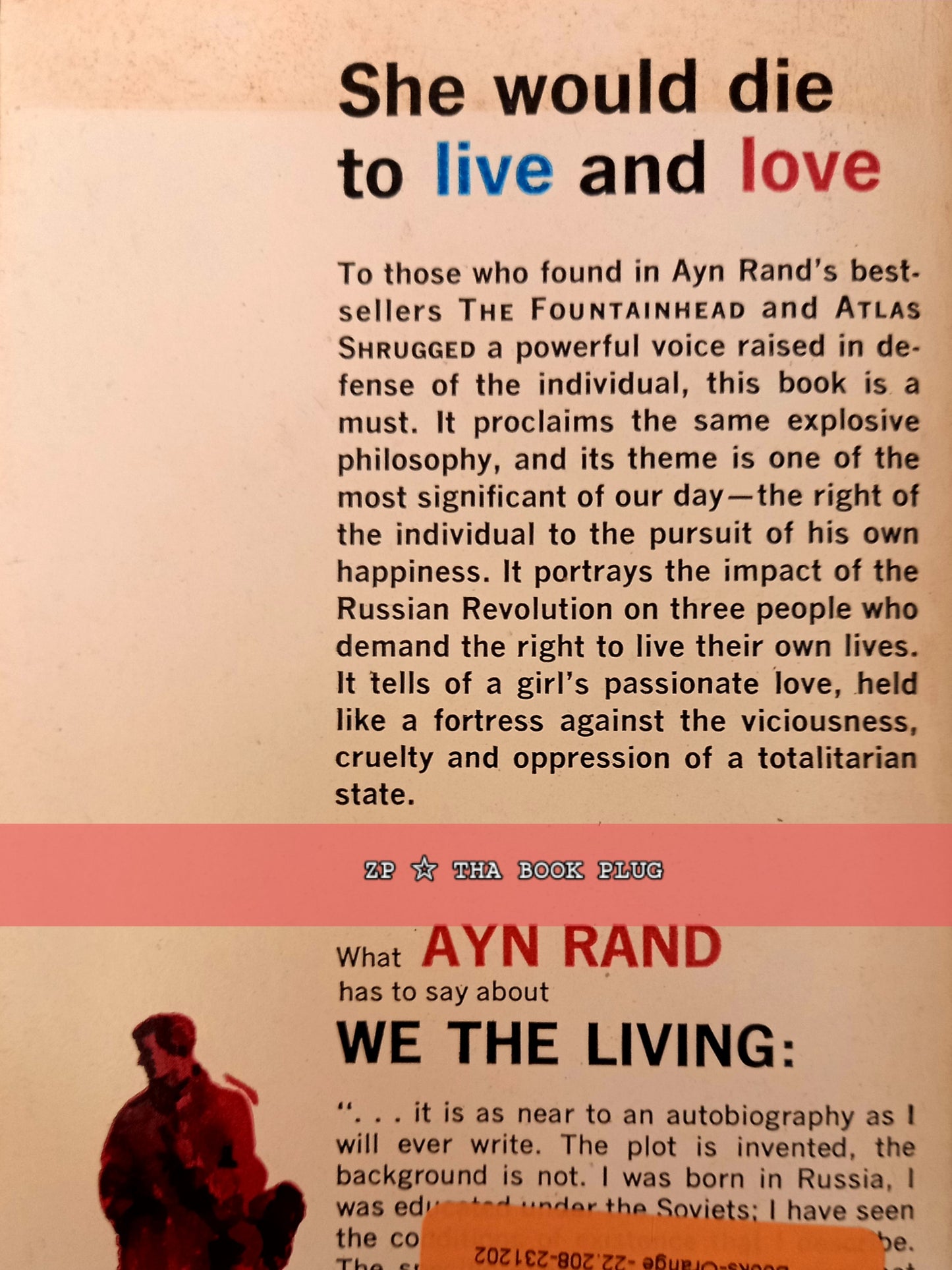 We the Living by Ayn Rand