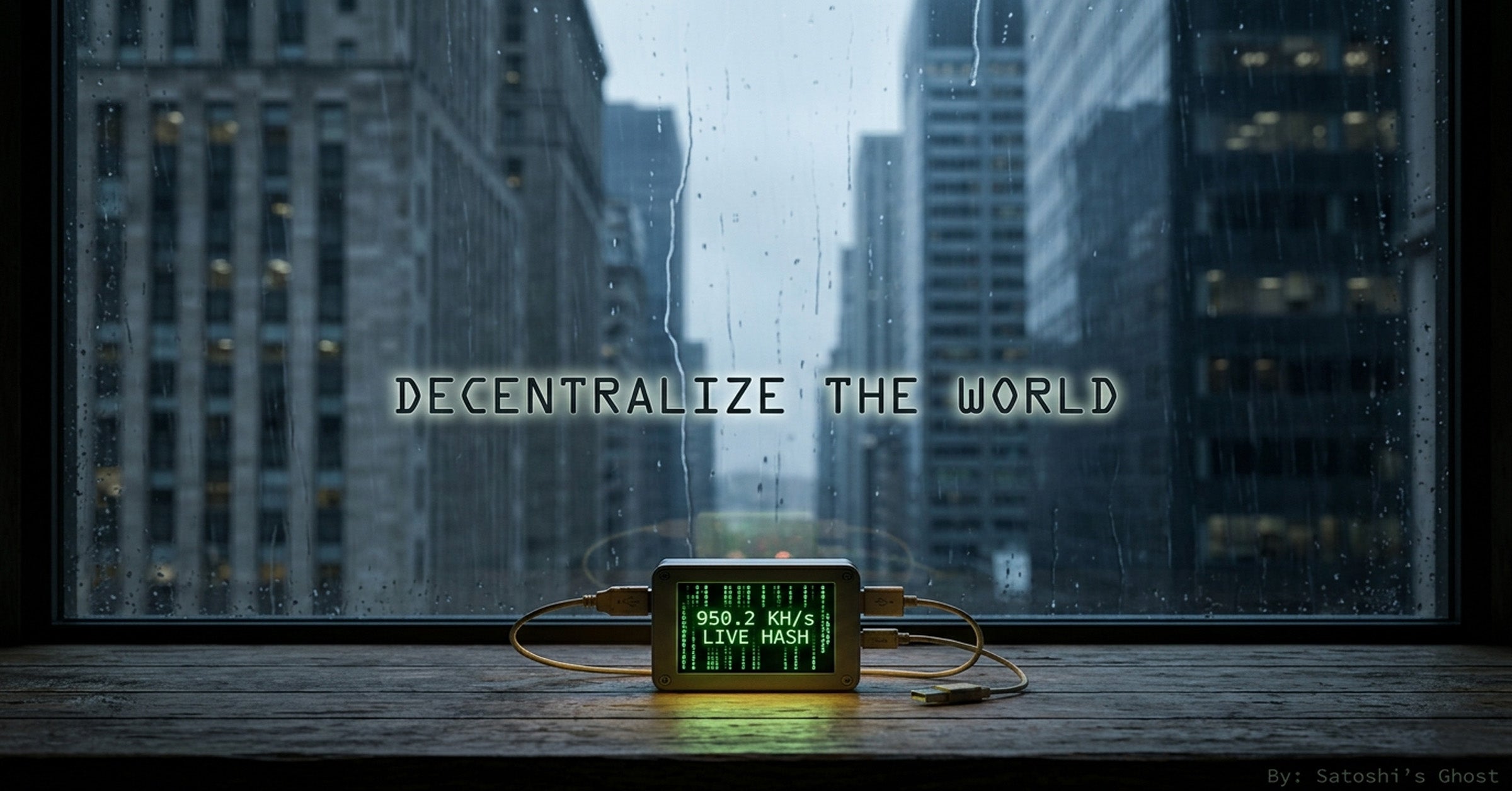 Decentralize the World from Your Living Room | Satoshi's Ghost – Bust ...