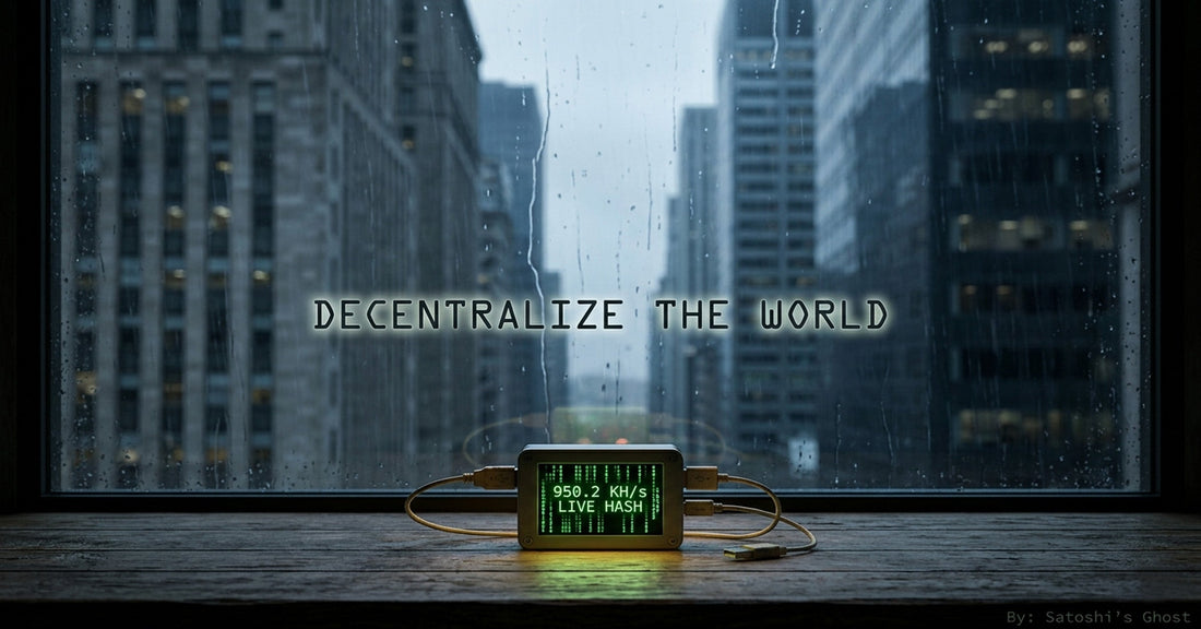 Decentralize the World from Your Living Room