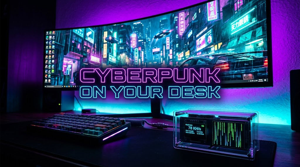 Cyberpunk on Your Desk: Why the Nerdminer is the Ultimate Crypto Flex