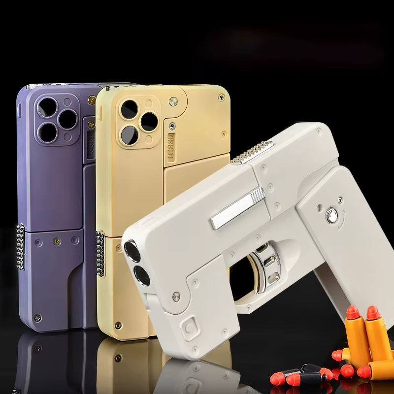 StealthCall Fun Gun Phone Decoy Foam Shooter 