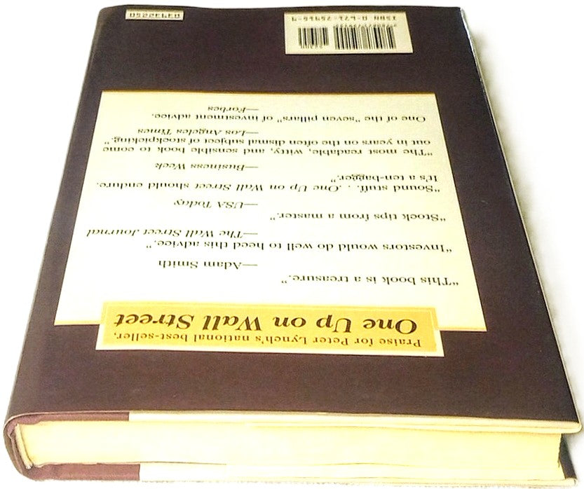 Autographed Peter Lynch “Beating the Street” Hardcover – First Edition, Signed Collector’s Copy