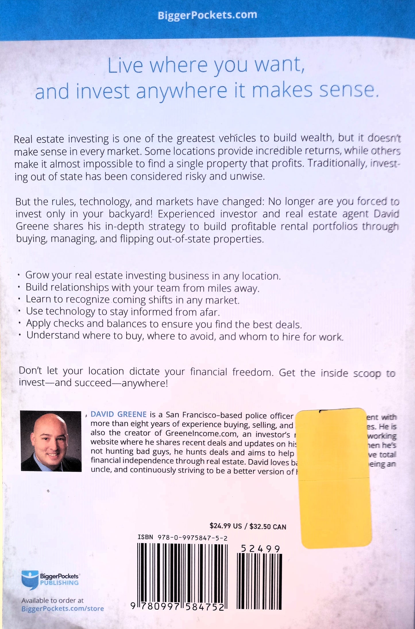 Long-Distance Real Estate Investing by David Greene